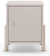 Noptieră de copii crem din lemn de pin Enola – Marckeric