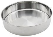 Tava de copt Rosberg R51222LS28, 28 cm, Acoperire antiaderenta emailata, Inox