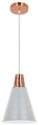 Klausen KL 6238 - Lustr SHADE 1xE27/15W/230V cu cablu cupru/gri