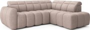 Colțar lemn masiv Extensibil Falcon 258x208cm Ladă Depozitare Personalizabil Electric