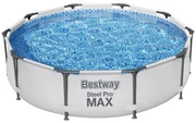 Piscina rotunda cadru metalic 4678 litri Bestway Steel Pro Max 305x76 cm