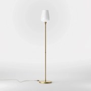 Lampa de podea design italian din alama si sticla Talis