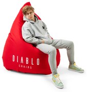 Puf XXL Diablo Chairs pentru șezut: roșu