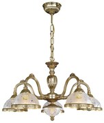 Candelabru clasic cu 5 brate design italian realizat manual 6302