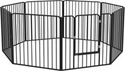 PawHut Tarc de joaca rezistent pentru caini, din 6 panouri | Aosom Romania