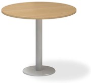 Masa de intalnire ProOffice, diametru 90 cm, fag