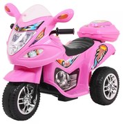 Motocicleta Electrica cu Acumulator Pentru Copii NOVOKIDS™ Moto Classico 88, 3-6 ani, Max 25 kg, Cu Melodii si Lumini, Trotineta Electrica, 3 Roti,