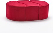 Taburet Alya Puf Red