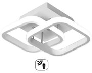 Lustra LED Plafoniera cu senzor, Elit's Esn6128F-WH, 26w, 24cm