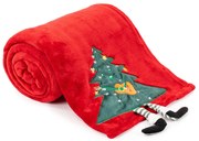 Pătură de Crăciun 4Home Merry Christmas tree, 150x 200 cm