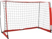 vidaXL Poartă de fotbal, 184x91x124,5 cm, oțel