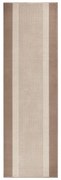 Covor tip traversă Hanse Home Basic, 80x200 cm, bej-maro