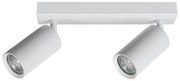 Aplice de perete / tavan cu 2 spoturi directionabile design modern SOLO alb
