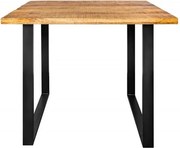 Masa de bar design industrial Iron Craft 120cm natur Mango