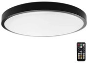 Plafonieră LED cu senzor pentru baie LED/36W/230V 4000K IP44 negru