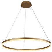 Lustră LED dimabilă pe cablu Brilagi CIRCLE LED/55W/230V 3000-6500K auriu + telecomandă