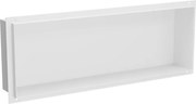 Mexen X-Wall-NR raft încastrat fără flanșă 60 x 20 cm, alb - 1921602010