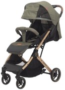 Carucior sport pentru copii, pliere compacta pentru avion cu sistem tip troller CPC-44-verde