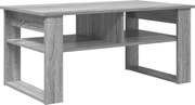 vidaXL Masă de cafea Gri Sonoma 96 x 54 x 44 cm Lemn compozit