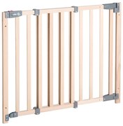 Poartă de siguranță în culoare naturală din lemn masiv de fag – Roba