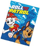 Carbotex Pătură pentru copii Paw Patrol Marshall și Chase, 130 x 170 cm