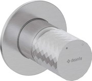 🚿 Baterie pentru duș încastrată SILIA HEXA, fără comutator – Finisaj oțel șlefuit – Cod BHS_F44L