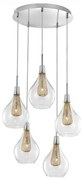 Lustra design modern 37cm Filo 5L NVL-1500202805