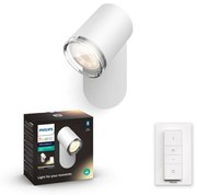 Aplică LED pentru baie dimabilă Hue ADORE 1xGU10/5W/230V IP44 Philips + telecomandă