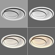 Brilagi - Plafonieră LED dimabilă FLARE LED/38W/230V 3000-6000K + telecomandă