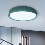 Brilagi - Plafonieră LED dimabilă LUCIA LED/48W/230V diam. 41 cm verde + telecomandă