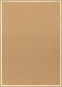 Covor în culoare naturală reversibil, țesut manual din iută 240x340 cm Bordo Herringbone Linen – Asiatic Carpets