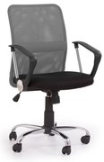 Scaun de birou Tony, gri/negru