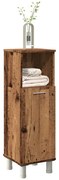 vidaXL Dulap de baie, lemn vechi, 30x30x95 cm, PAL
