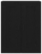 vidaXL Cabinet suspendat Stejar negru 69.5 x 34 x 90 cm Lemn compozit