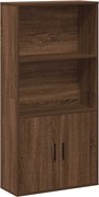 vidaXL Bibliotecă, stejar maro, 60x24x120 cm, lemn prelucrat