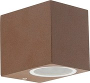 Lampă de perete inteligentă maro ruginiu IP44 cu Wi-Fi GU10 - Baleno