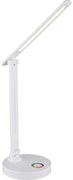 Globo 58445W - Lampă de birou LED RGBW dimabilă GERALDO LED/5W/230V + LED/2W