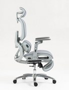 RESIGILAT- VIGOCHAIR ULTRA PRO ROLLER Scaun ergonomic, spatar reglare verticala, suport lombar cu masaj si incalzire, sezut translatie, cotiere 6D, suport picioare, Full Mesh, Gri