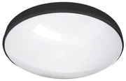 Plafonieră LED pentru baie CIRCLE LED/18W/230V 4000K d. 30 cm IP44 negru