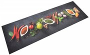 vidaXL Covor de bucătărie lavabil Spices, 60x180cm, catifea