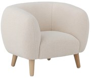 Fotoliu de copii alb Cade – Bloomingville Mini