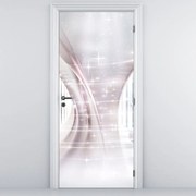 Fototapet pentru ușă - Vârtej lent (95x205cm)