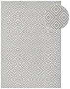 Covor de exterior NORTHRUGS Karo, 200 x 290 cm, gri