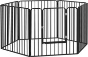 PawHut Tarc de Joaca Rezistent pentru Caini din 6 Panouri pentru Animale de Companie Interior Exterior | Aosom Romania