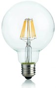 Bec LED E27 8W GLOBO D95 TRASPARENTE 4000K 153971