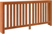 vidaXL Mască pentru calorifer maro ceruit 169x19x84 cm lemn masiv pin