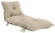 Futon variabil adecvat pentru exterior Karup Design OUT™ Sit&amp;Sleep Beige, bej