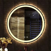 Oglinda Baie Cu Led, 70Cm, Functie Dezaburire, Lumina calda -rece, Esn 05.1