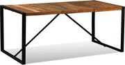 vidaXL Masă de bucătărie, 180 cm, lemn masiv reciclat,