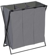 Coș de rufe cu trei compartimente, Trio, WENKO